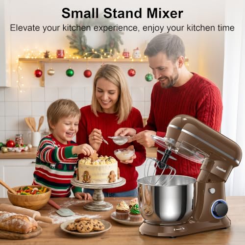 4QT Electric Stand Mixer (Brown)