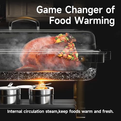 Chafing Dishes for Buffet 4 Pack (2 / Golden)