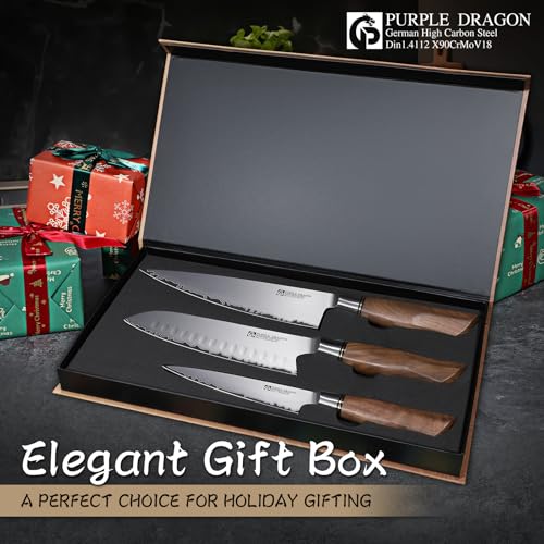 Knife Set 3Pcs Kitchen Knives Set (7.8 inch)
