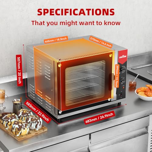 68L Half Size Convection Oven (CROSSON CCO-68L)