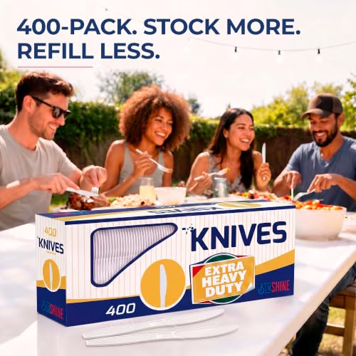 Extra Heavy Duty Plastic Knives