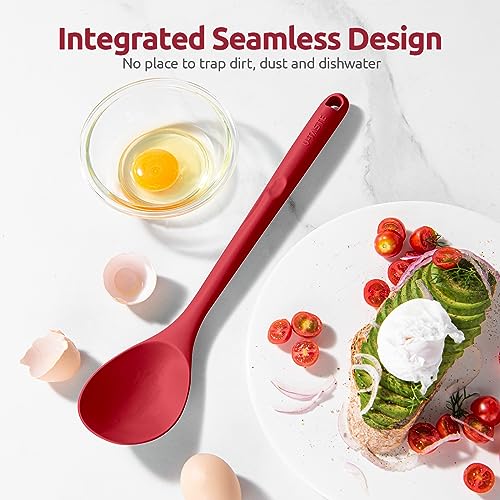 Silicone Spoons Set of 2 (Red)