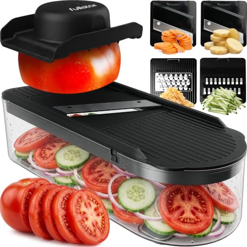 Essential Mandoline Vegetable Slicer & Julienne Cutter