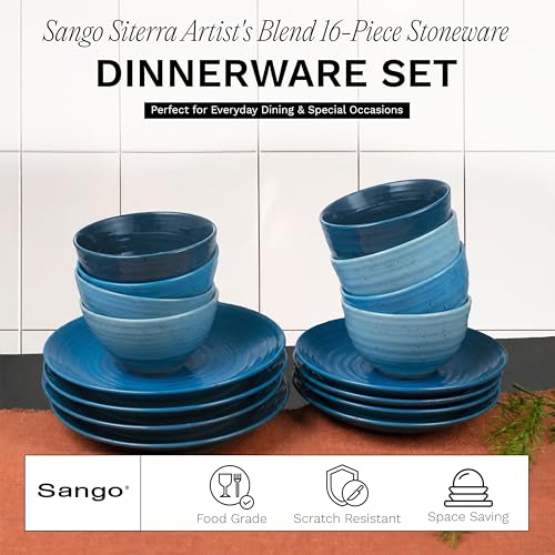 Siterra Artist's Blend 16 (Glossy Blue / 16-Piece Set)