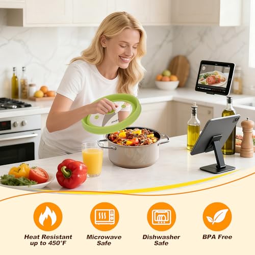 Microwave Splatter Cover (Green / 10.8inch)