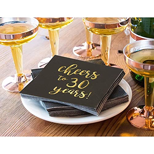 30th Birthday Napkins (50 Pack)