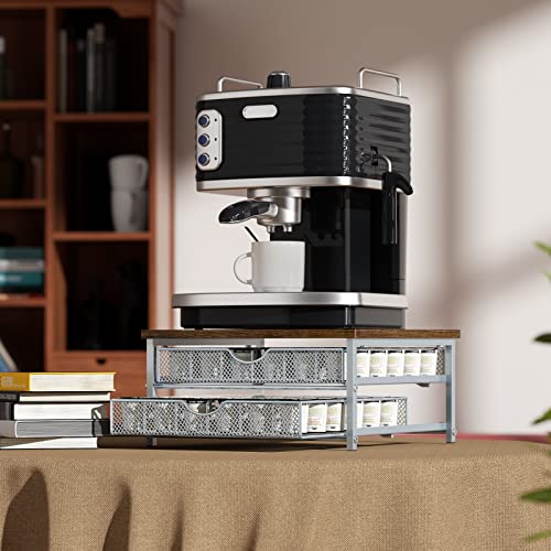 Coffee Pod Holder for Counter (Silver)