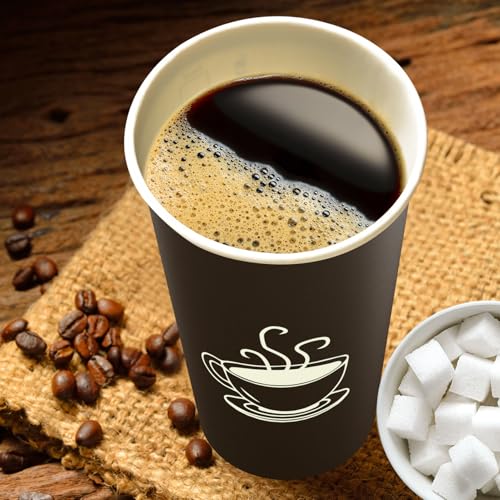16 oz Paper Coffee cups (210 Count(Pack of 1,16OZ))