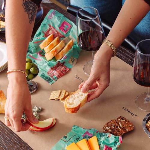 Beeswax Food Wraps (Seasons Greetings / Small, Medium, Large)