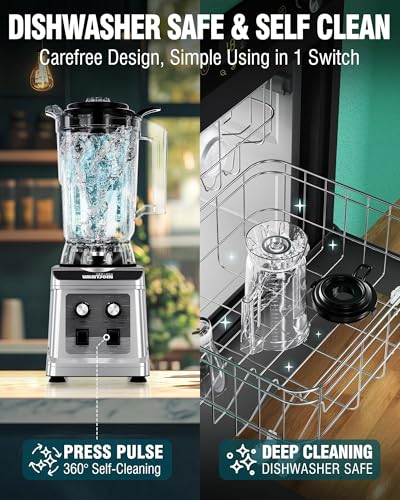 136oz Commercial Blender (Sliver / 138 oz)