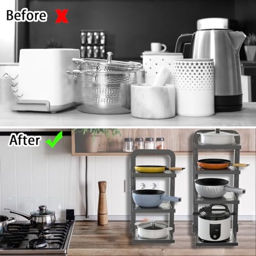 Pots and Pans Organizer Under Cabinet (3L-A)