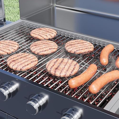 18.75" Stainless Steel Cooking Grate for Weber Genesis II 300 and Genesis II LX 300 Series Gas Grills (18.75” x 26.5”)