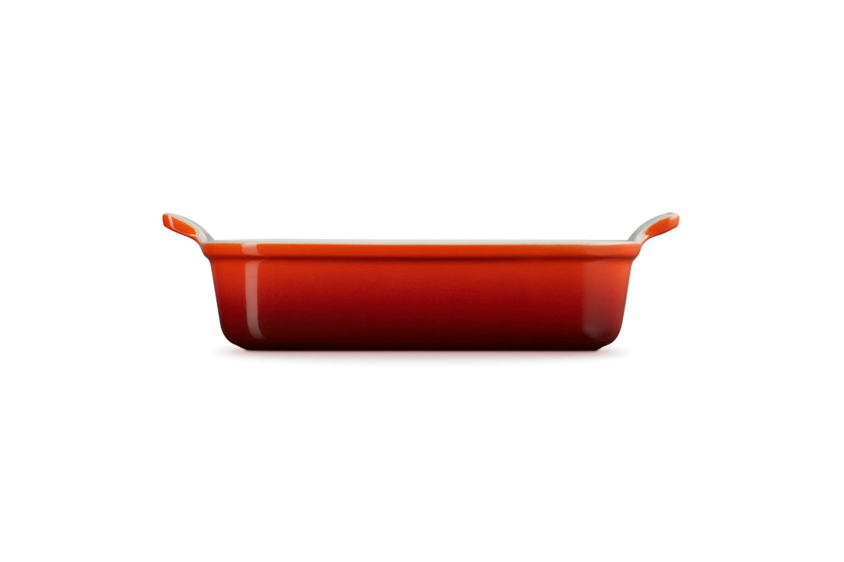 Stoneware Heritage Rectangular Dish (2.5 qt / Cerise)