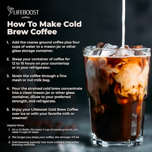 Dark Cold Brew Ground Coffee (12 Ounce (Pack of 1))