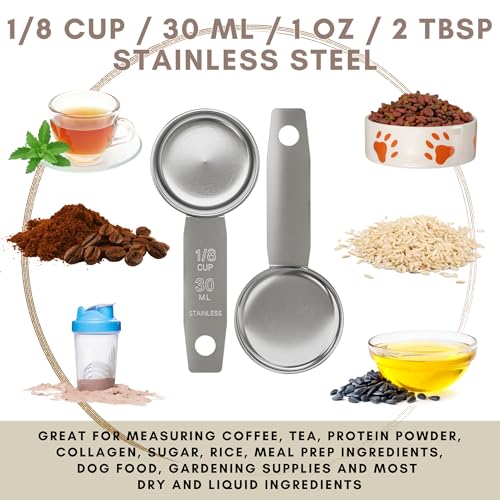 1 8 Cup Stainless Steel Measuring Cup (1/8 Cup)
