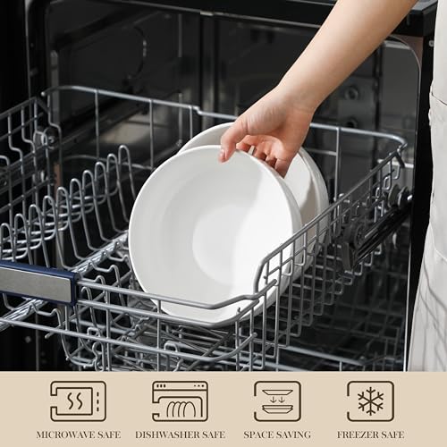 Large Serving Bowls (Ivory White / 60 OZ (Set of 2))