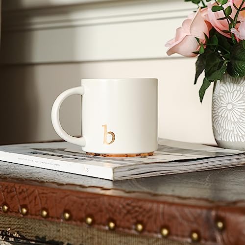 Ceramic Coffee Mug (gold-b)