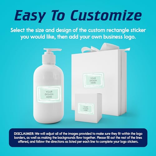 100 Custom Vinyl Stickers (Mint / 6x4)