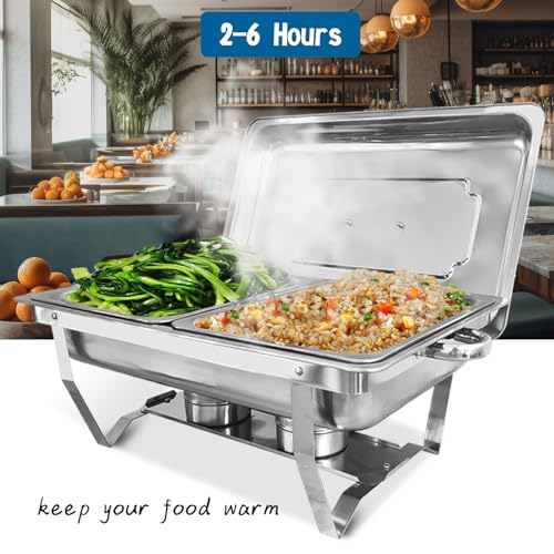 Chafing Dish for Buffet (4 Pack - 1/2 Pan)