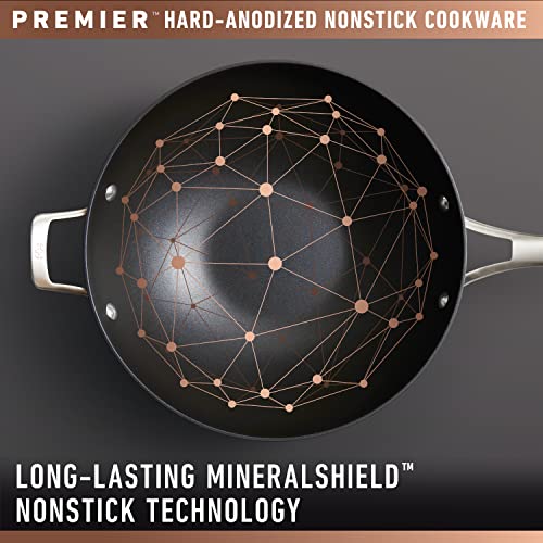 Premier Hard Anodized Nonstick Cookware 11 (11-Piece / New Cookware Set w/ MineralShield™)