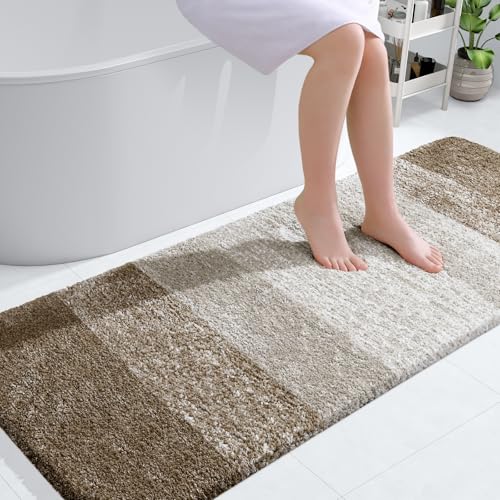 Bathroom Runner Rug 59x24 (59" X 24" / Coffee)