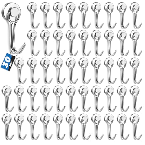 Swivel Swing Magnetic Hooks (50 Count)
