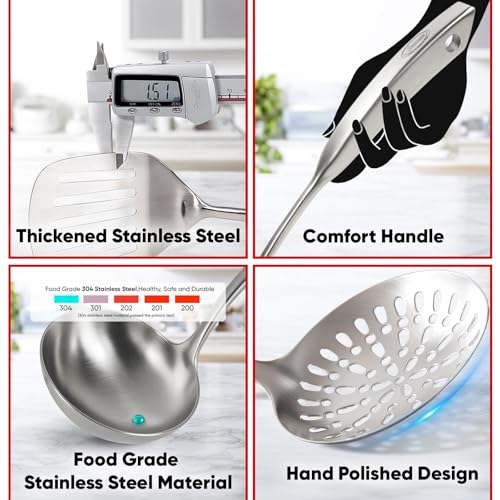 Newness 4 Pcs Cooking Utensils Set