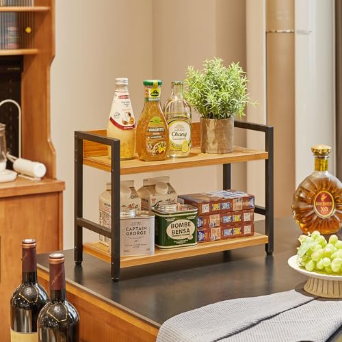2 Tier Spice Rack (2-tier / Natural)