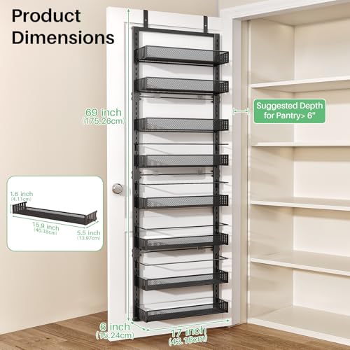 8 Tiers Over the Door Organizer
