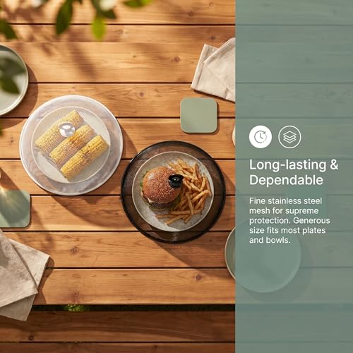 2 Pack Metal Mesh Food Covers