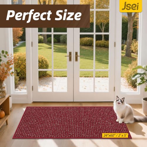 Dirt Trapper Door Mat 24" x 60" (Red / 24'' X 60'')