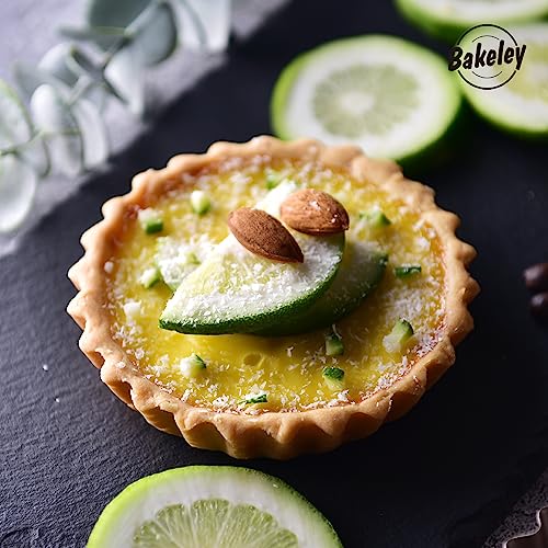 Mini Tart Pan Set (4" Round Mini 4Pcs (Champagne Gold))