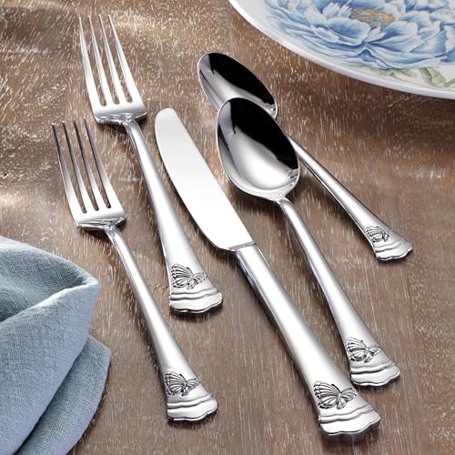 Butterfly Meadow II 65 (65-Piece Flatware Set)