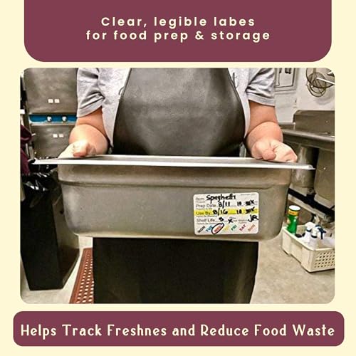 InStockLabels Dissolvable Food Rotation Labels (2500 Count)