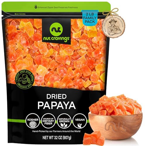 Dried Papaya Chunks (Dried Papaya Chunks / 32 oz)