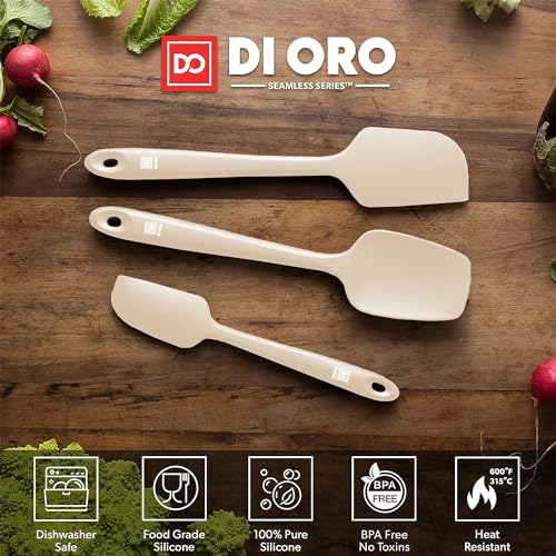 DI ORO Silicone Spatula Set (Clay)