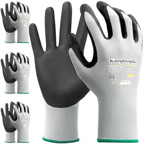 Work Gloves for Men and Women (3 Count)