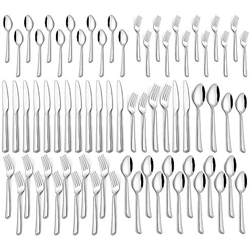 60 Piece Silverware Set (Modern)