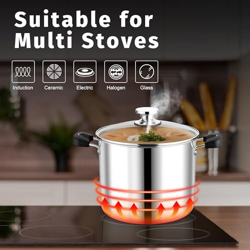 10 Qt Pot with Lid (10 Quarts)