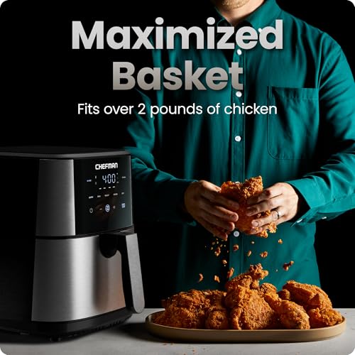 Air Fryer 6 Qt (6 quarts / Stainless steel)