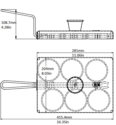 Stainless Steel Egg 6 (6 Count)