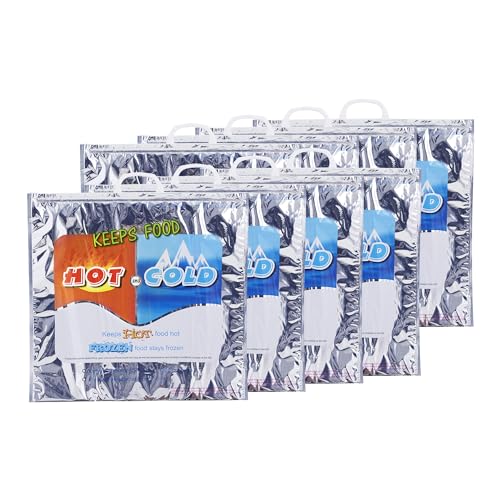 Hot and Cold Insulated Bags for Food Delivery (X-Large (Grocery Size))