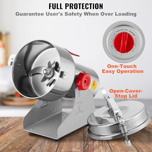 1000g Electric Grain Mill Grinder