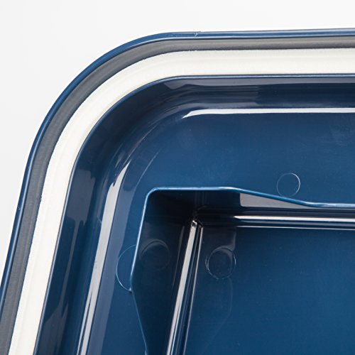 Dog Food Storage Container (38 lbs / Navy)