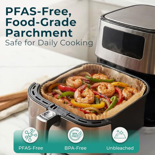 Cathy Yoder's Square Air Fryer Liners (6 inch - Square)
