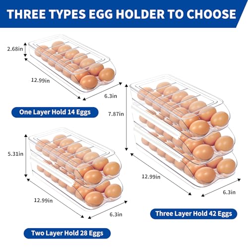 Egg Holder for Fridge (2 Count)