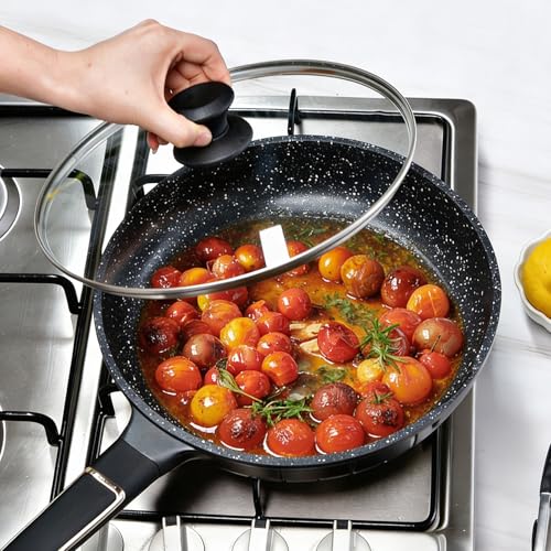 11 INCH Frying Pan Lid (11 in / Black / Round)
