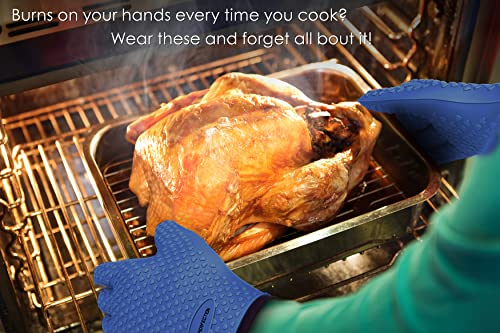 XL Silicone Smoker BBQ Gloves (2 Count)