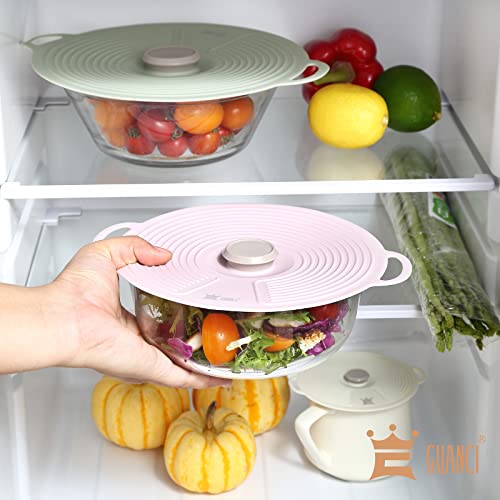 Silicone Lids for Bowl 8 Pack (A-8mix)