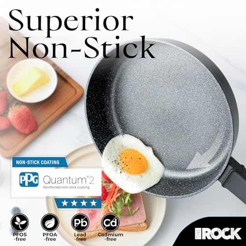 SOHO 9.5 Inch Non Stick Frying Pan (Granite Black / 9.5 Inch)